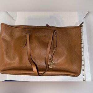 Brown MK work bag